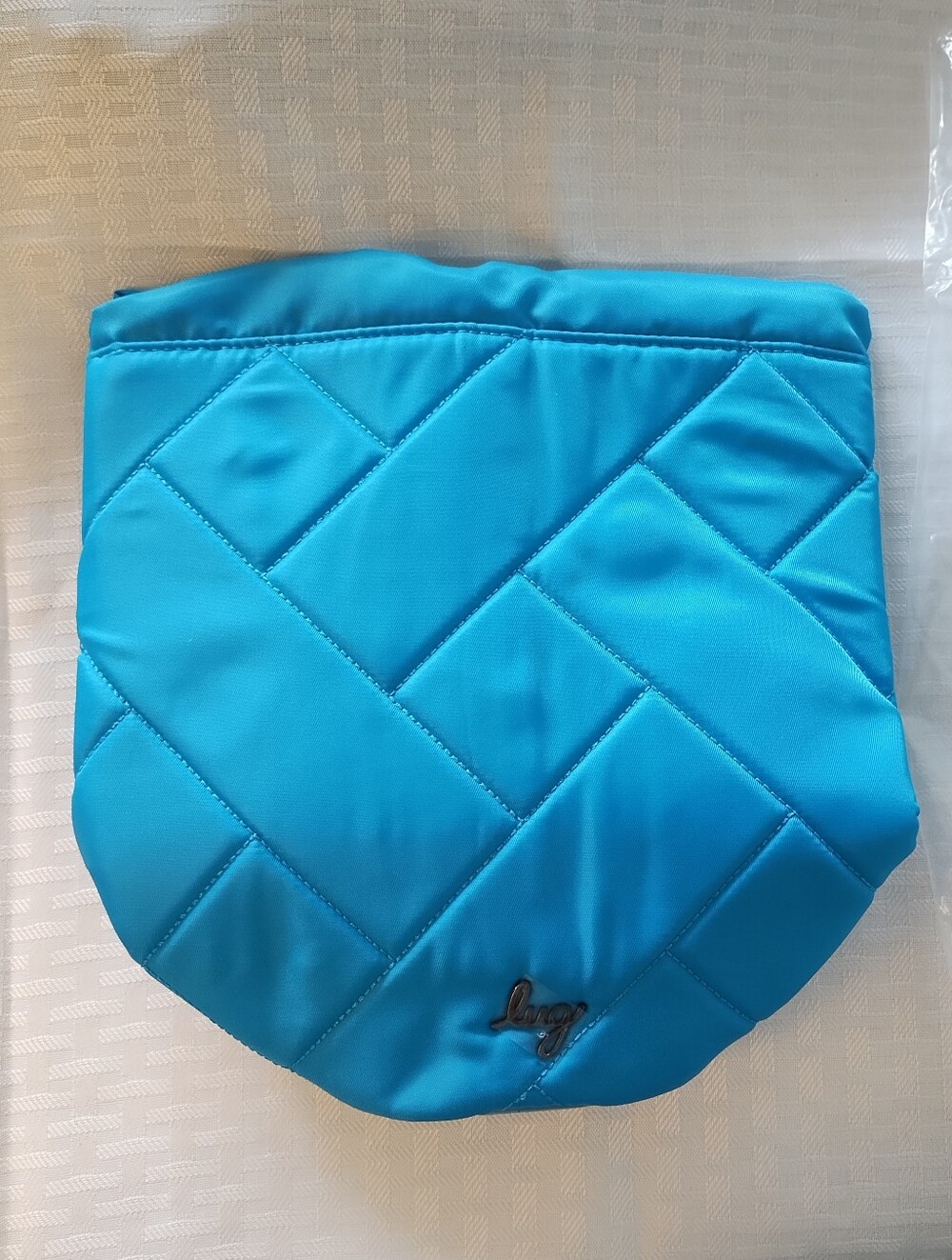 NWT: Lug Tumbler Storage Pouch Sky Blue